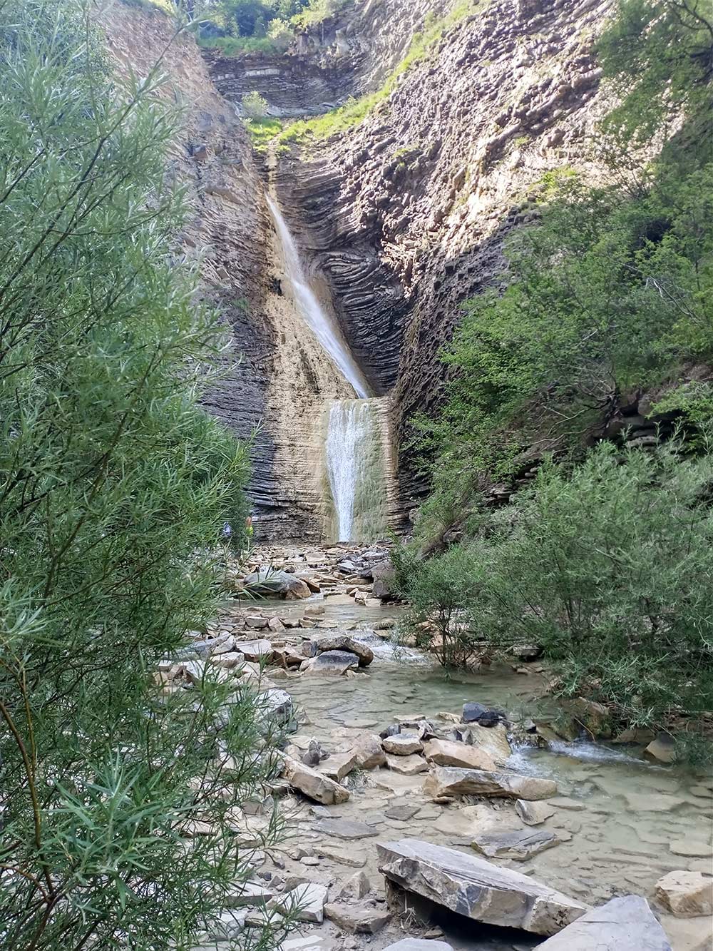 CASCADA ORÓS BAJO Una Mochila y Un Destino